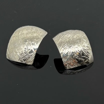 Textured Convex Earrings