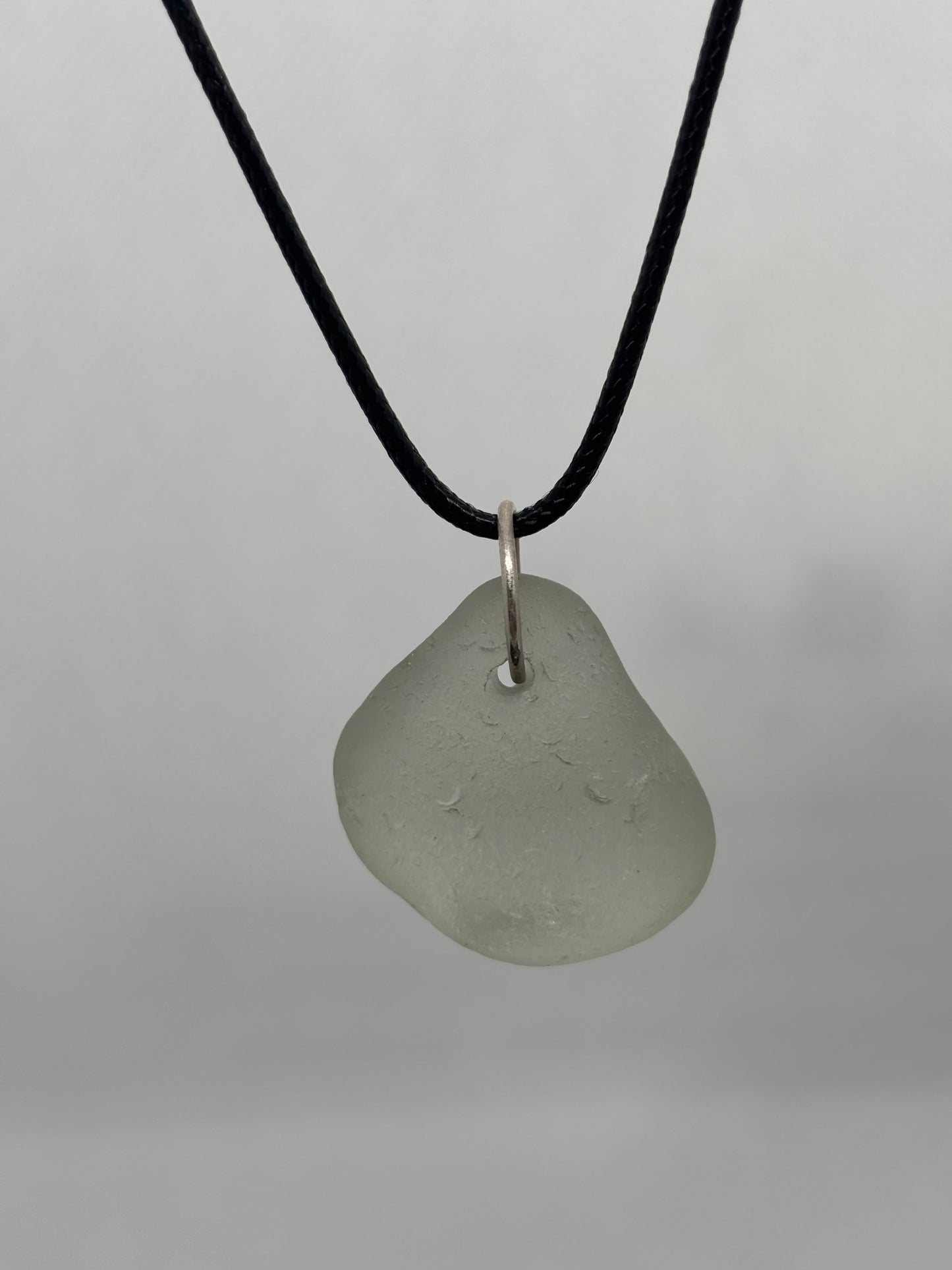 Seafoam Sea Glass Pendant