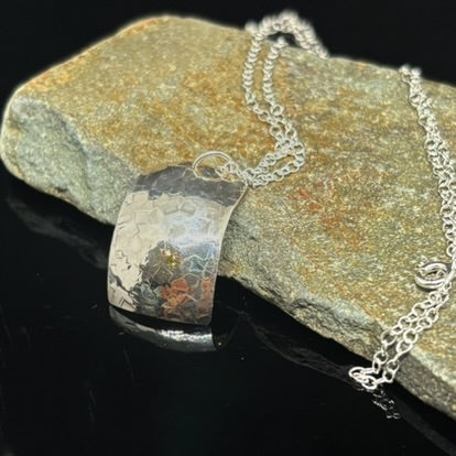 Rectangular Textured Pendant