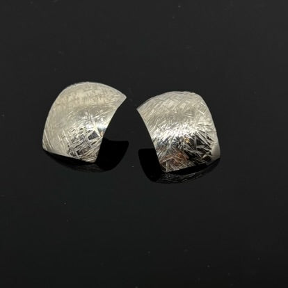 Textured Convex Earrings